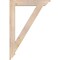 Ekena Millwork Traditional Traditional Smooth Bracket, Douglas Fir, 3 1/2"W x 26"D x 38"H BKT04X26X38TRA01SDF - alternate 2